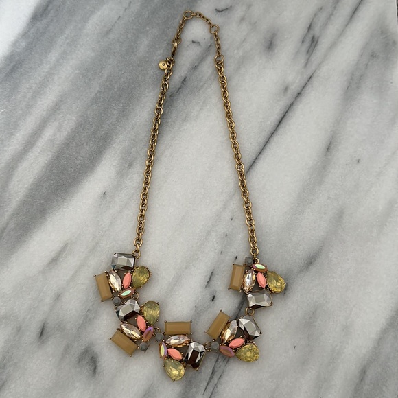 J.Crew Rhinestone Necklace - Picture 2 of 4